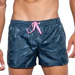 ES Collection Elliot Camo Swim Short 1833 Navy