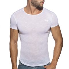 Addicted Thin Flame T-Shirt AD1109 White