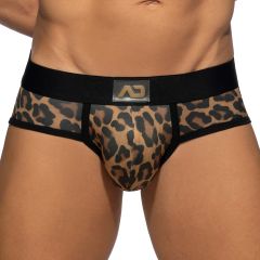 Addicted Fresh Brief AD1134 Leopard Print