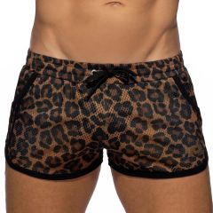 Addicted Leopard Mesh Rocky AD1138 Brown