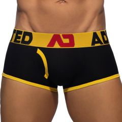Addicted Open Fly Cotton Trunk AD1203 Yellow