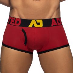 Addicted Open Fly Cotton Trunk AD1203 Black