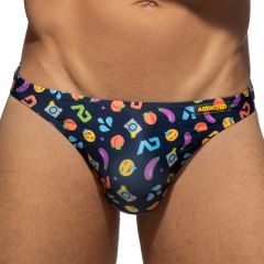 Addicted Emoji Thong AD1227 Navy