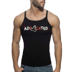 Addicted Dick Addickted Tank Top AD1284 Black