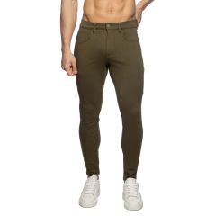 Addicted Svelte Long Pants AD1336 Khaky