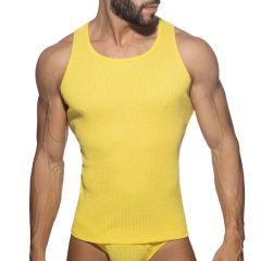 Addicted Puff Tank Top AD1378 Yellow