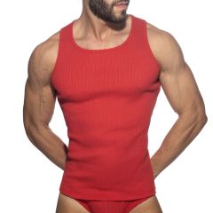 Addicted Puff Tank Top AD1378 Red