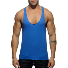 Addicted Tank Back Printed AD340 Royal Blue