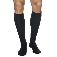 Addicted Fetish Socks AD381 Black