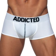 Addicted Push Up Mesh Trunk AD806 White
