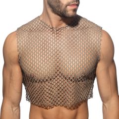 Addicted Flamboyant Crop Top ADP12 Black