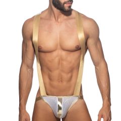 Addicted Gold Spots Party Body Harness ADP19 Gold