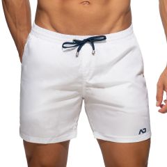 Addicted Basic Swim Long Short ADS073 White
