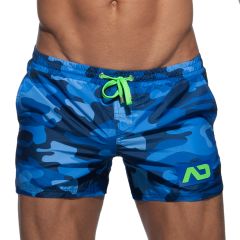 Addicted Swim Short ADS096 Camouflage Navy