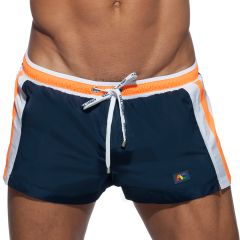 Addicted Stripes Basic Swim Short ADS214 Navy