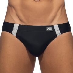 Addicted Golden Snake Swim Brief ADS319 Black