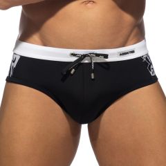 Addicted Kadmat Swim Brief ADS361 Black