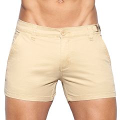 ES Collection Plain Cargo Shorts ESJ055 Beige