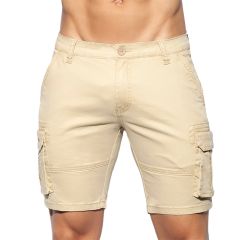 ES Collection Pockets Cargo Bermuda ESJ056 Beige