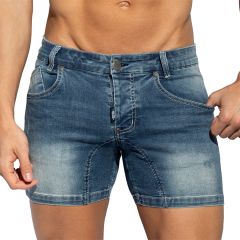 ES Collection Denim Jeans Shorts ESJ073 Blue