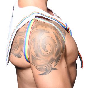 Andrew Christian Pride Sailor Harness 3181 White