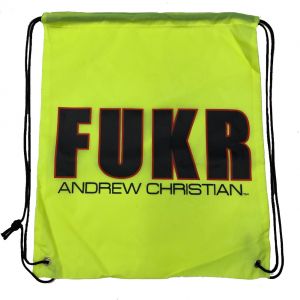 Andrew Christian FUKR String Backpack 8999 Yellow
