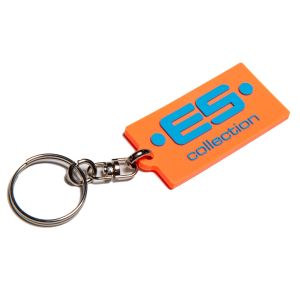 ES Collection ES Rubber Keyring AC216 Neon Orange