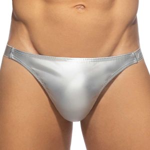 Addicted Party Shiny Thong AD1039 Silver