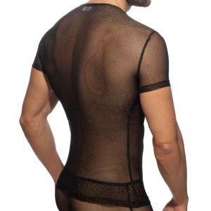 Addicted Charm T-Shirt AD1296 Black