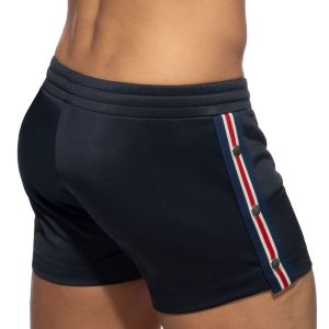 Addicted Nexus Button Shorts AD1338 Navy