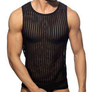 Addicted Horny Tank Top AD1355 Black