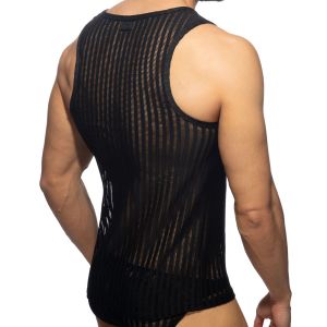 Addicted Horny Tank Top AD1355 Black