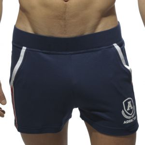 Addicted Intercotton Tight Shorts AD337 Navy