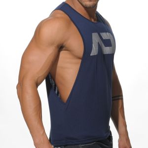 Addicted AD Low Rider Tank Top AD043 Navy