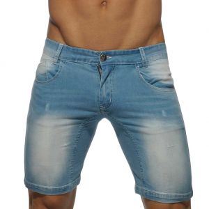 Addicted Mid Length Short AD529 Blue Jeans