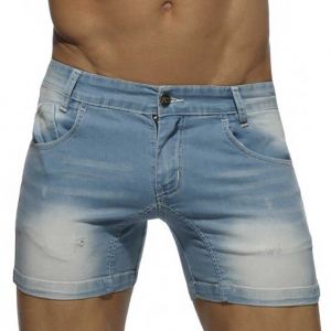 Addicted Short Jeans AD530 Blue