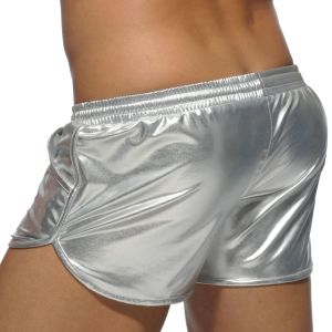 Addicted Metallic Short AD562 Silver