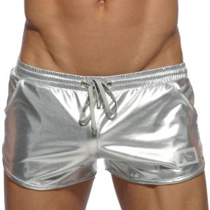 Addicted Metallic Short AD562 Silver