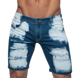 Addicted Holes Short Jeans AD638 Navy