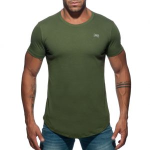 Addicted Basic U-Neck T-Shirt AD696 Khaki