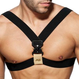 Addicted Party Metal Harness AD861 Gold