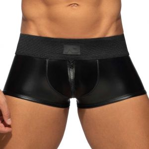 Addicted Front Zip Rub Trunk ADF134 Black