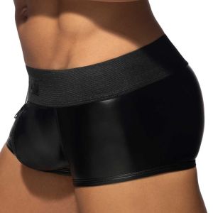 Addicted Front Zip Rub Trunk ADF134 Black
