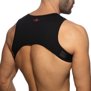 Addicted Ring Plain Harness ADF208 Black