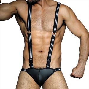 Addicted Singlet Jock ADF25 Black