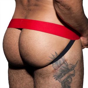 Addicted Cockring Jockstrap ADF59 Red
