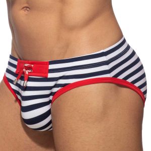 Addicted Sailor Swim Bikini Brief ADS286 Red
