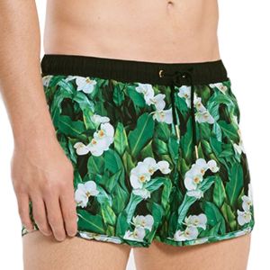 Aqua Blu Botanica Running Swim Shorts AM9001BO Green