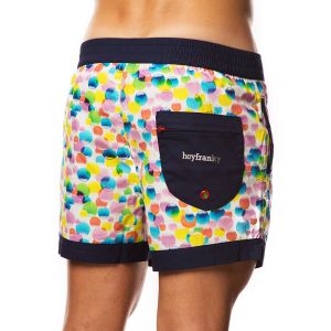 FINAL SALE Hey Franky Circuit Beach Shorts Bubbles HF0165 Multi