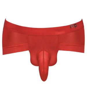 Male Power Hoser Micro Mini Short 129-236 Red